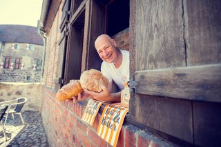 Jörg Terjung in der Filiale Burg Vischering 