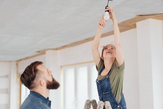 Umzug und in der Wohnung ist Dank der Grundversorgung direkt Strom