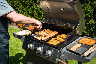 Grillen auf dem Gasgrill