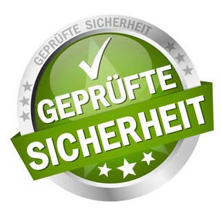 Siegel oder Button "Geprüfte Sicherheit"