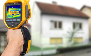 Gebäudethermografie mit Wärmebildkamera Gebäudethermografie mit Wärmebildkamera