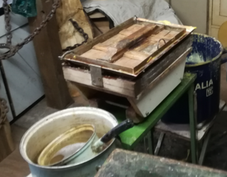Arbeitsbereich des Imkers