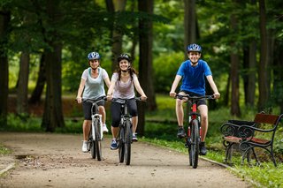 Radstrecke im Ruhrgebiet